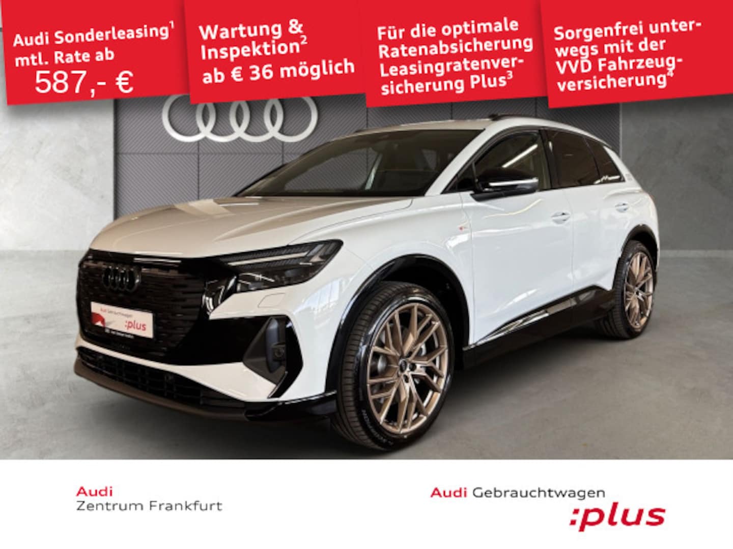 Bild über Audi Q4 e-tron 55 e-tron quattro - für weitere Informationen kontaktieren Sie den Audi Partner
