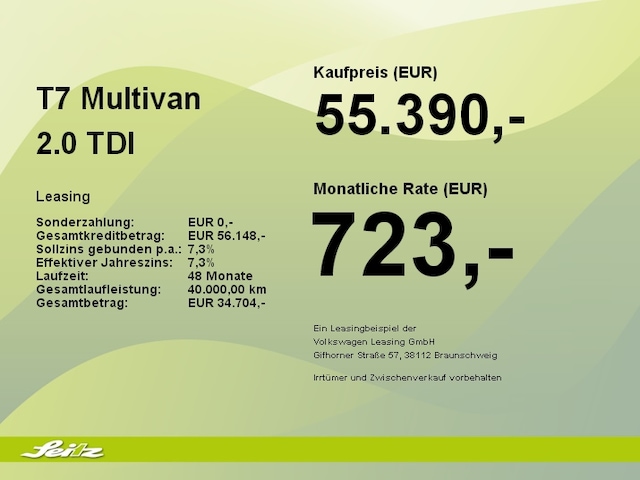 Volkswagen Multivan langversion