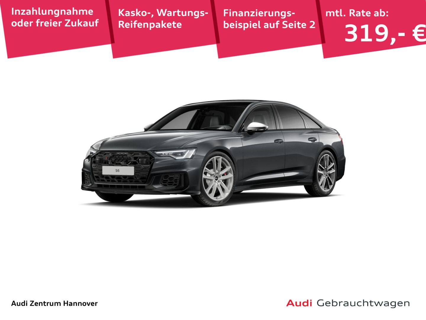 Bild über Audi S6 Limousine TDI quattro tiptronic - für weitere Informationen kontaktieren Sie den Audi Partner