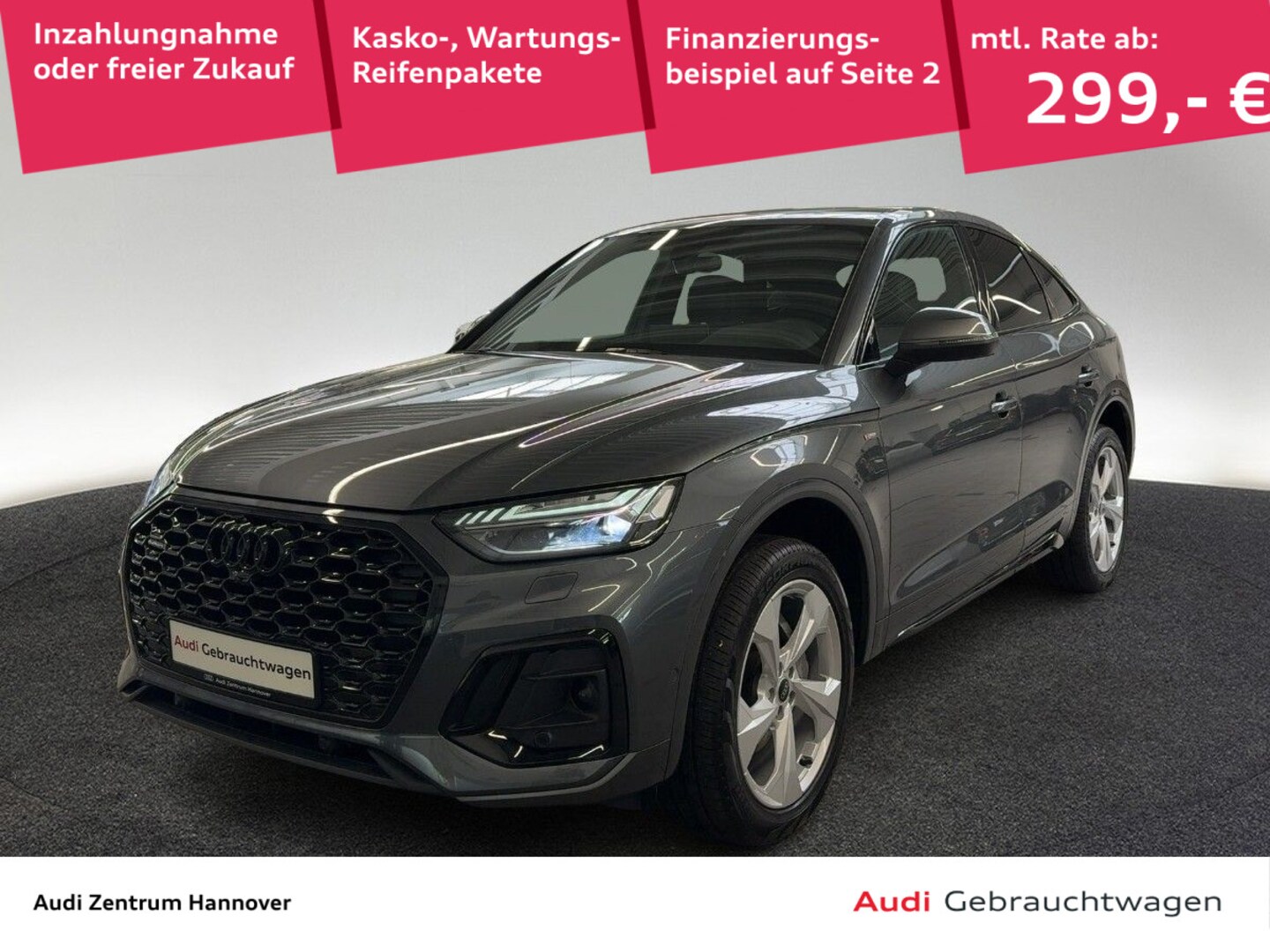 Bild über Audi Q5 Sportback 40 TDI quattro S tronic - für weitere Informationen kontaktieren Sie den Audi Partner