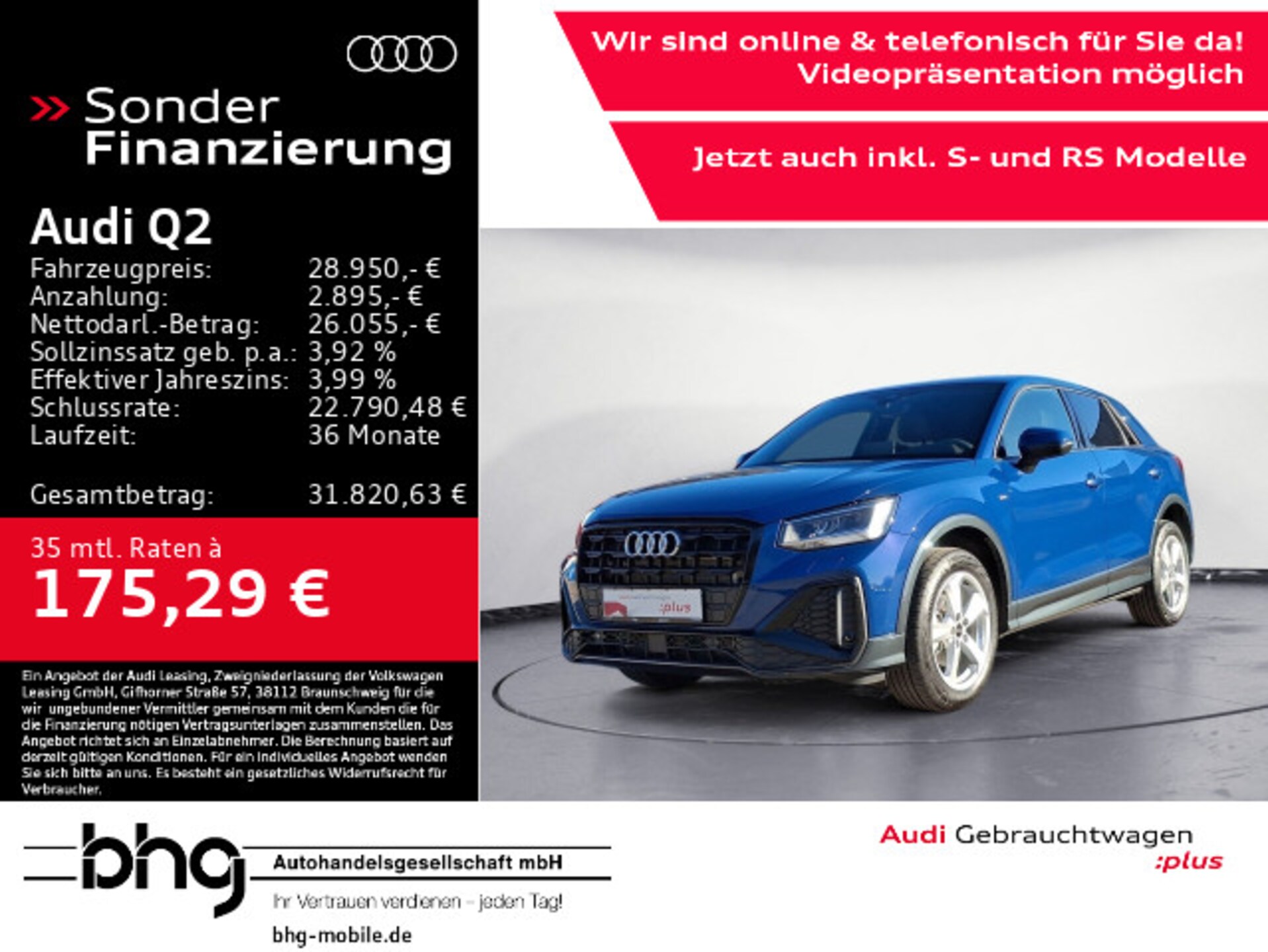 Audi Q2 S line