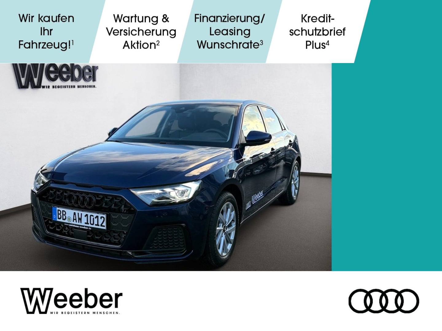 Bild über Audi A1 Sportback advanced 30 TFSI S tronic - für weitere Informationen kontaktieren Sie den Audi Partner
