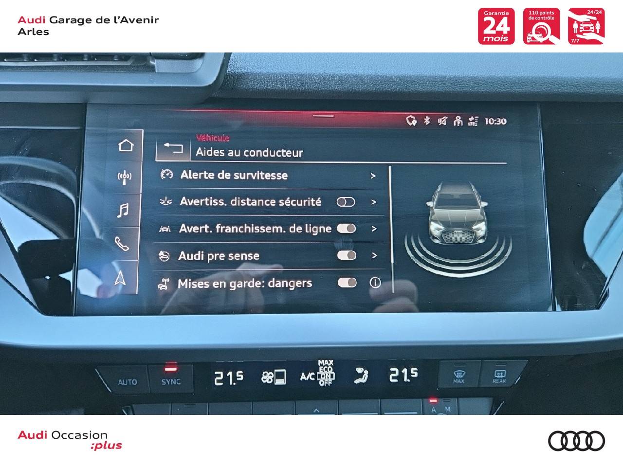 Image about Audi A3 Sportback Business Line 30 TDI 85 kW (116 ch) S tronic