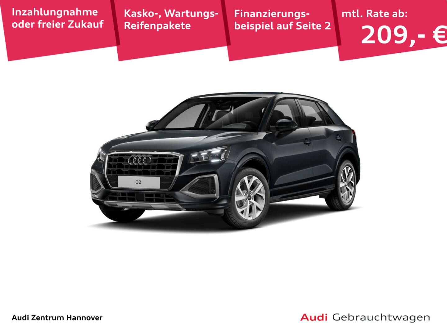 Bild über Audi Q2 advanced 35 TFSI S tronic - für weitere Informationen kontaktieren Sie den Audi Partner
