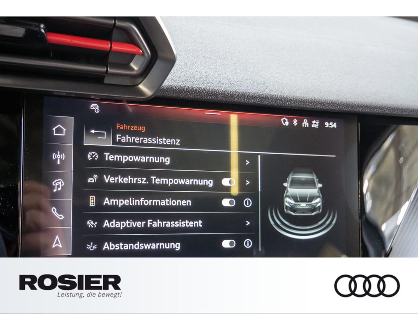 Bild über Audi RS 3 Sportback TFSI quattro 294 kW S tronic - für weitere Informationen kontaktieren Sie den Audi Partner