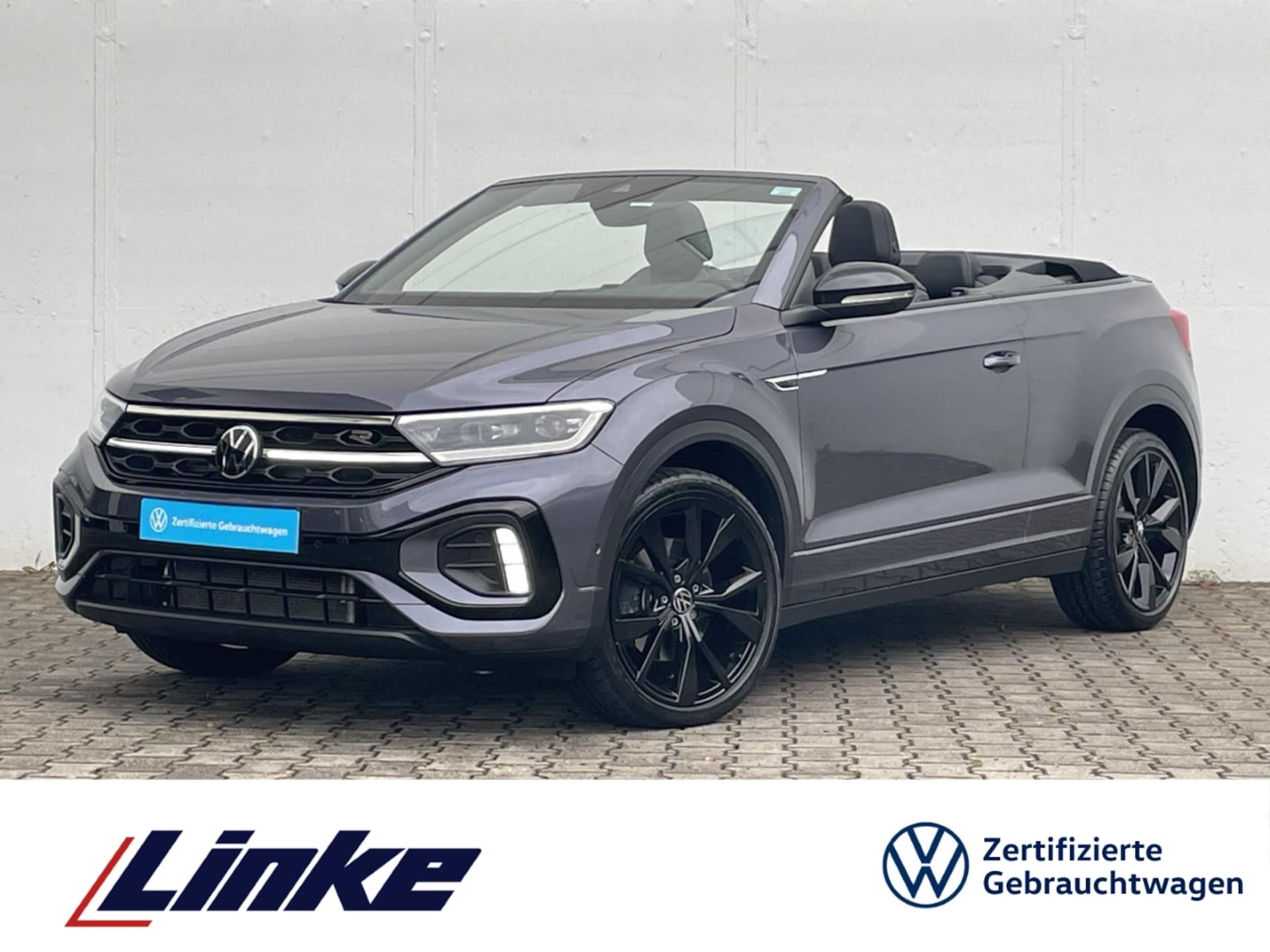 Volkswagen T-Roc Cabriolet — Volkswagen T-Roc Cabriolet Cabriolet 1.5TSI DSG R-Line AHK/Matrix/Kamera/beatsKeyless/ACC/App-Connect/Navi