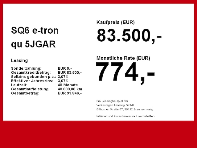 Audi SQ6 SUV E-tron E-tron Quattro -  - Joinsteer - #3