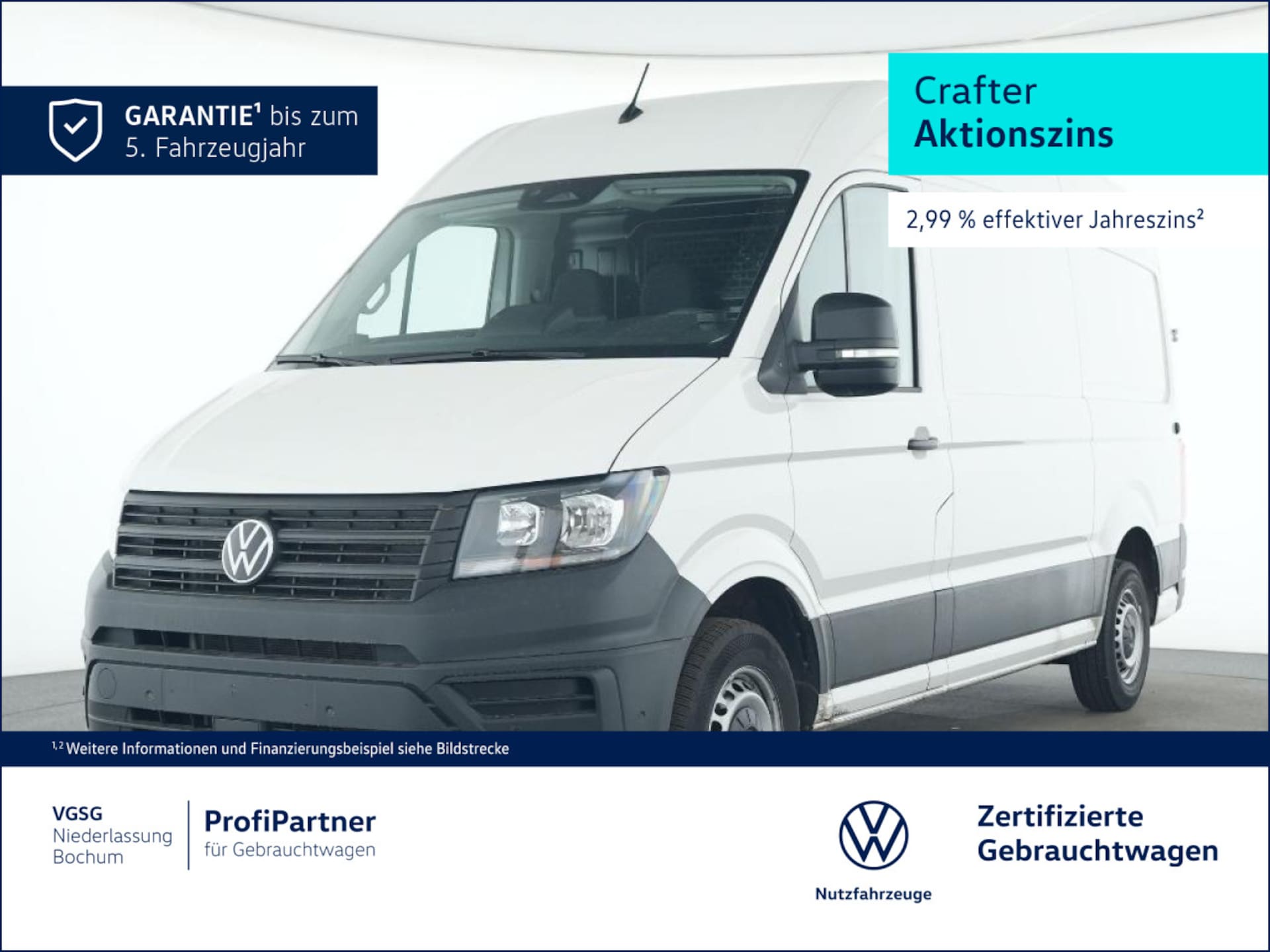 Volkswagen Crafter Kasten mittlerer Radstand