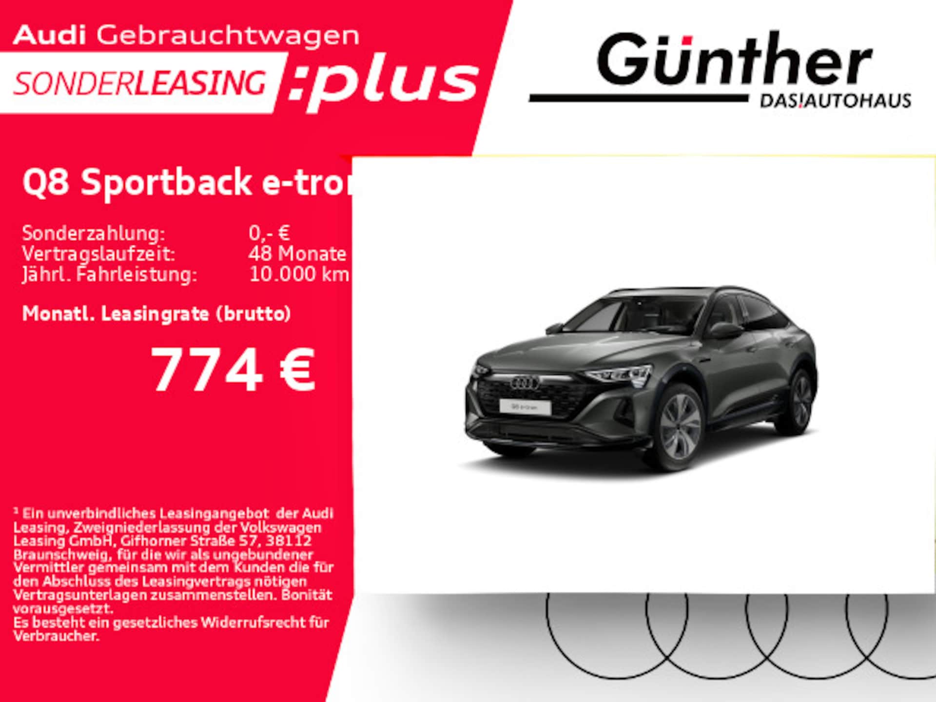 Audi Q8 Sportback e-tron Advanced
