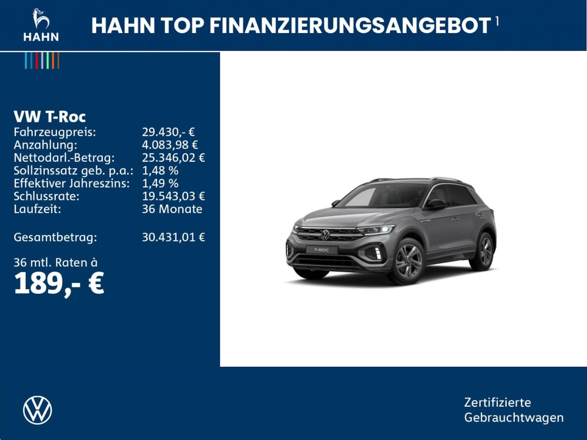 Volkswagen T-Roc R-Line