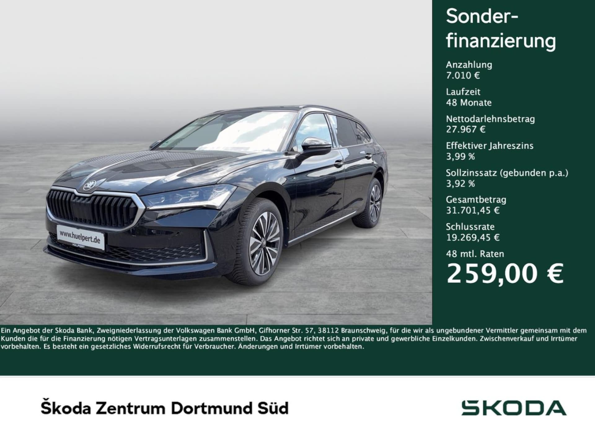 Skoda Superb Combi Selection