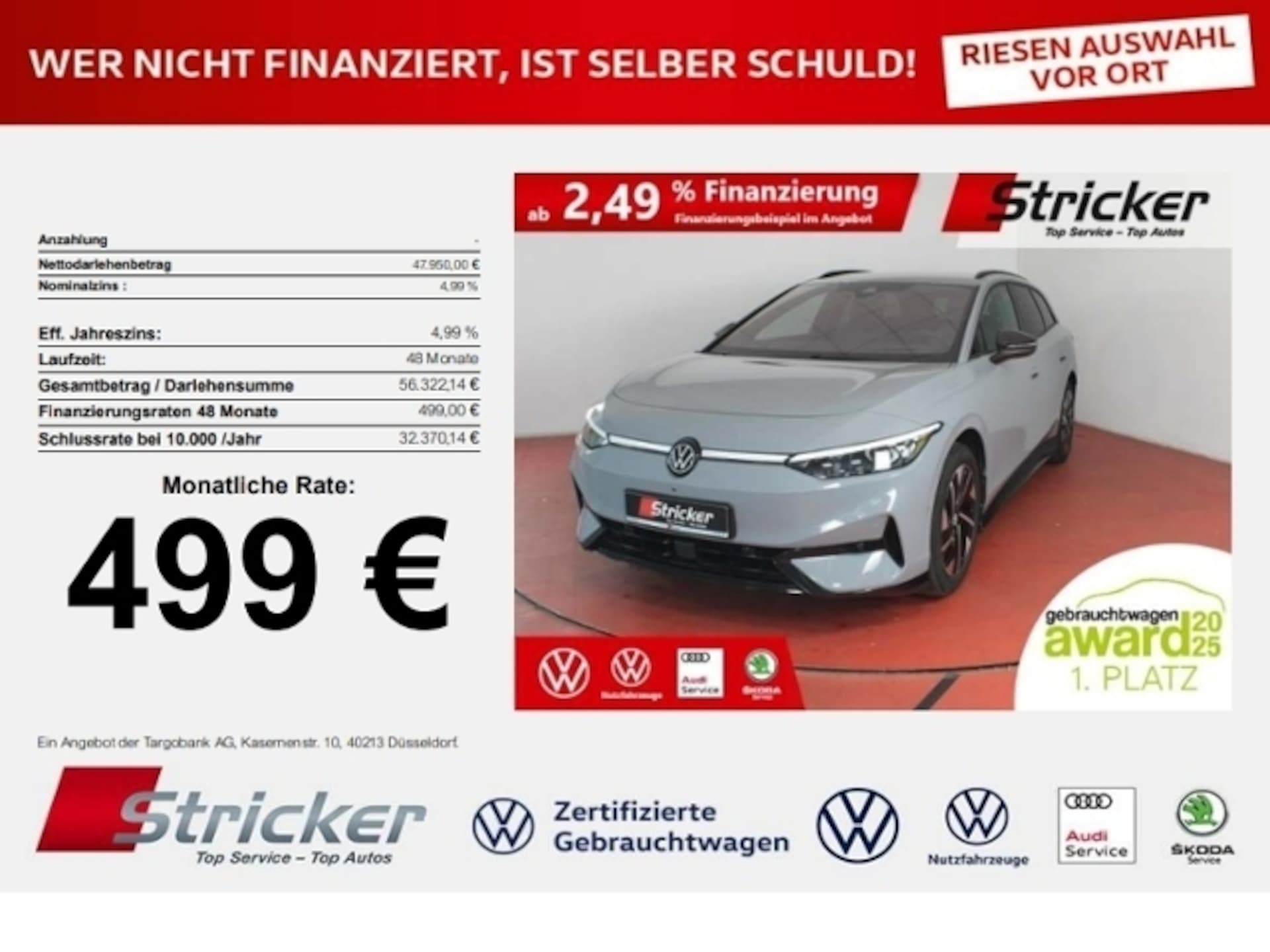 Volkswagen ID.7 Tourer Pro