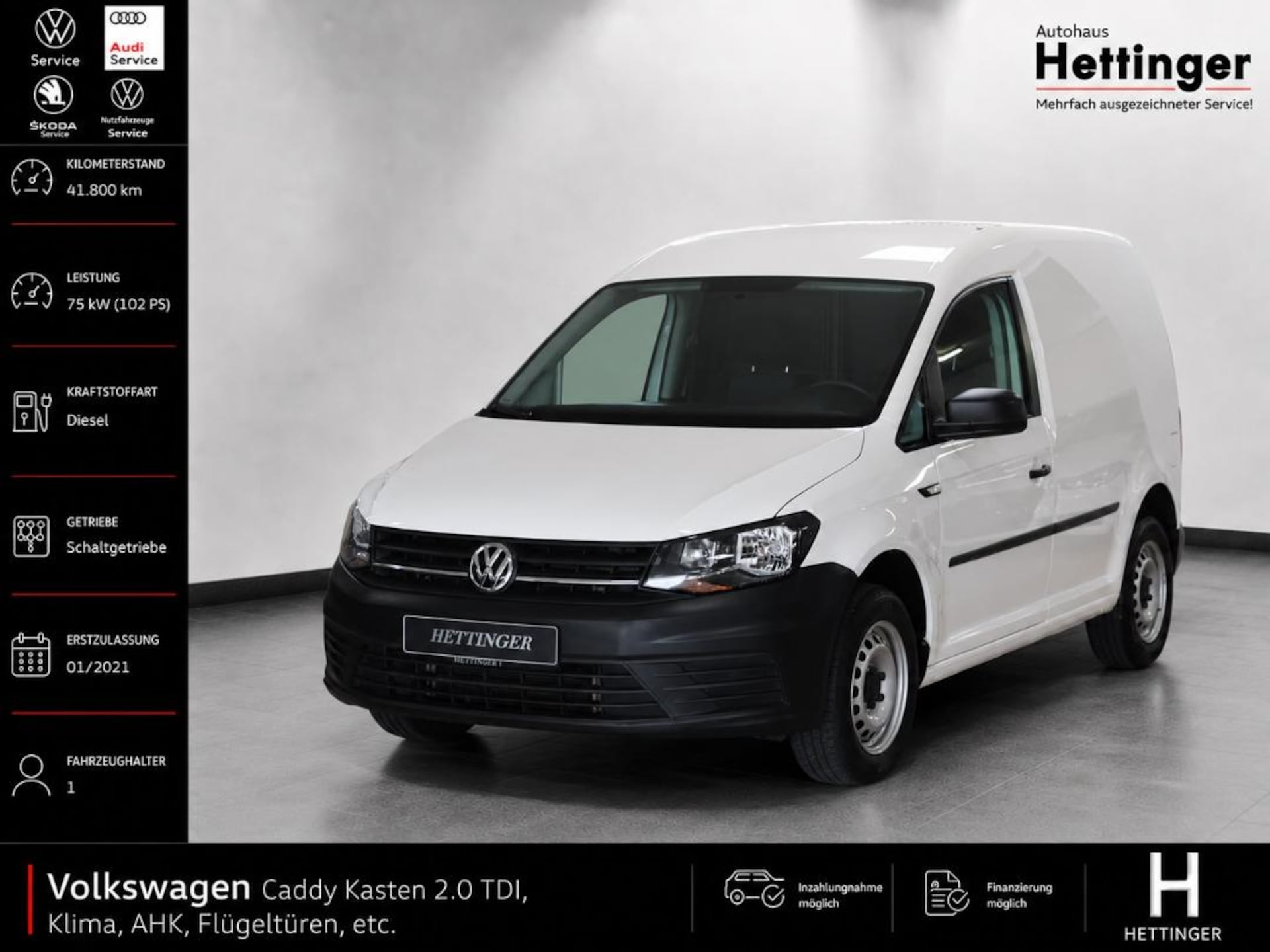 Volkswagen Caddy Kasten