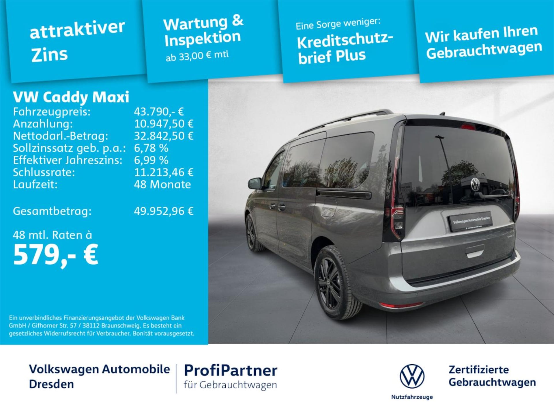 Volkswagen Caddy Maxi Life