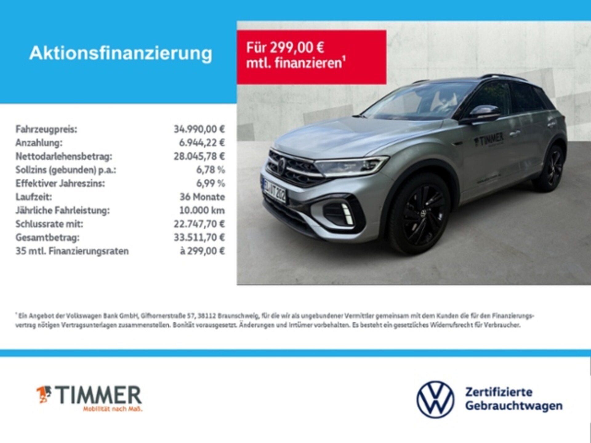 Volkswagen T-Roc R-Line