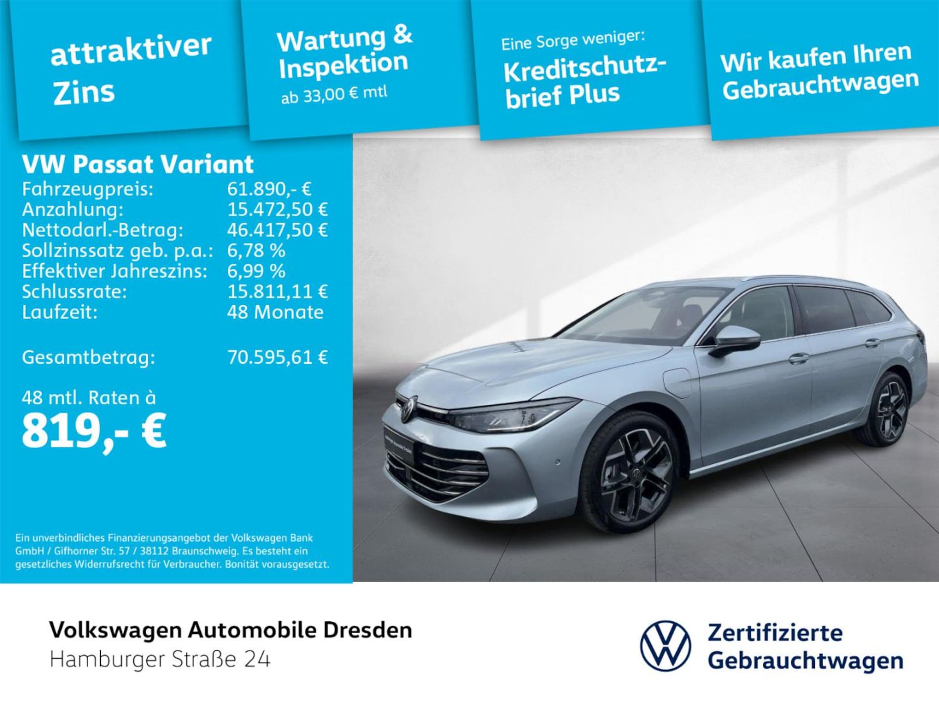 Volkswagen Passat Elegance