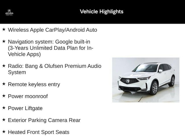 2025 Acura MDX