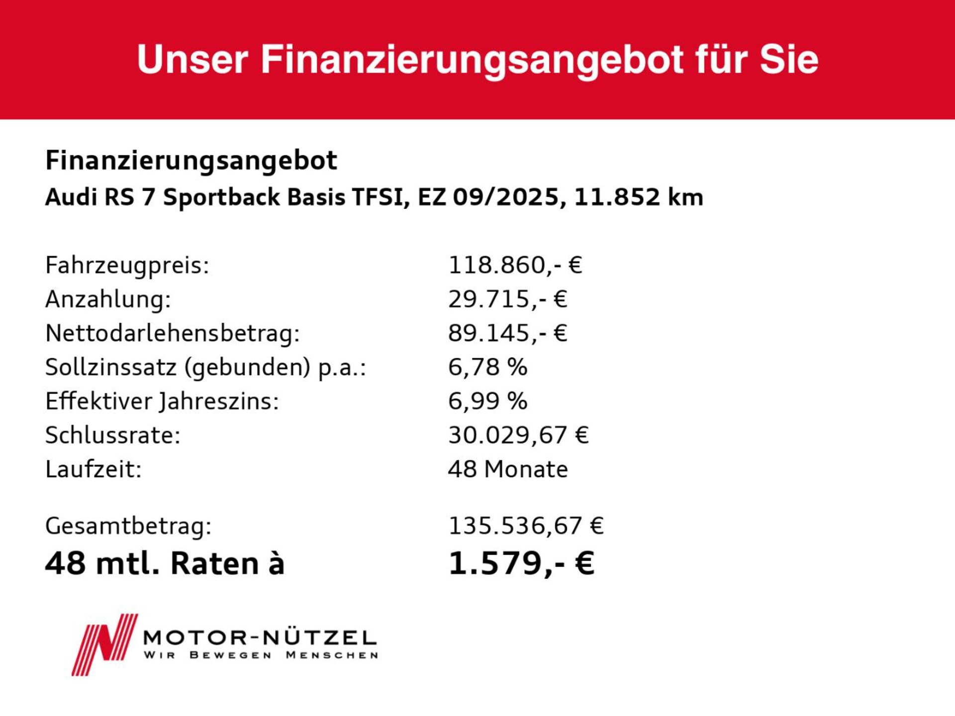 Audi RS 7 Sportback