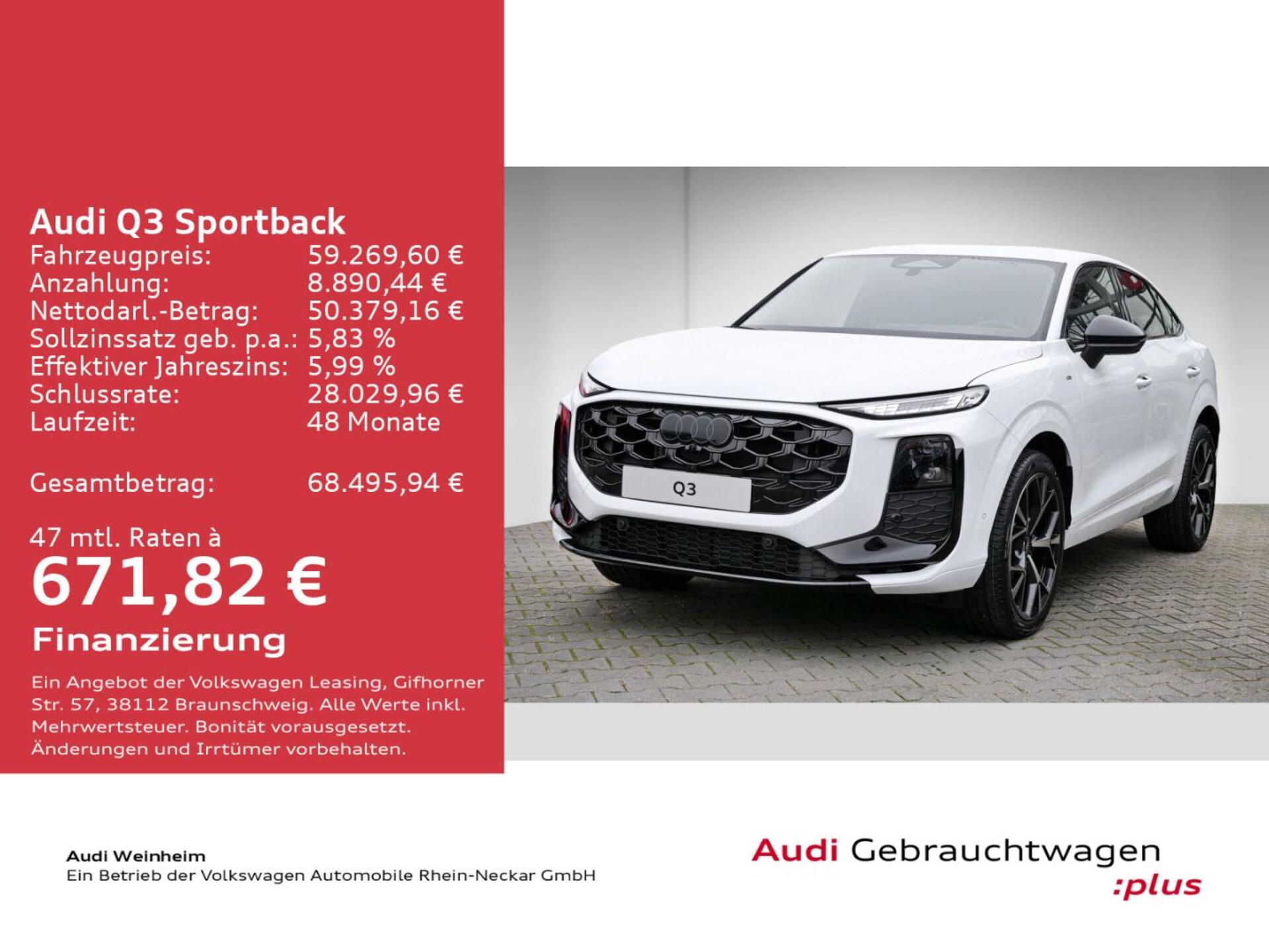 Audi Q3 Sportback