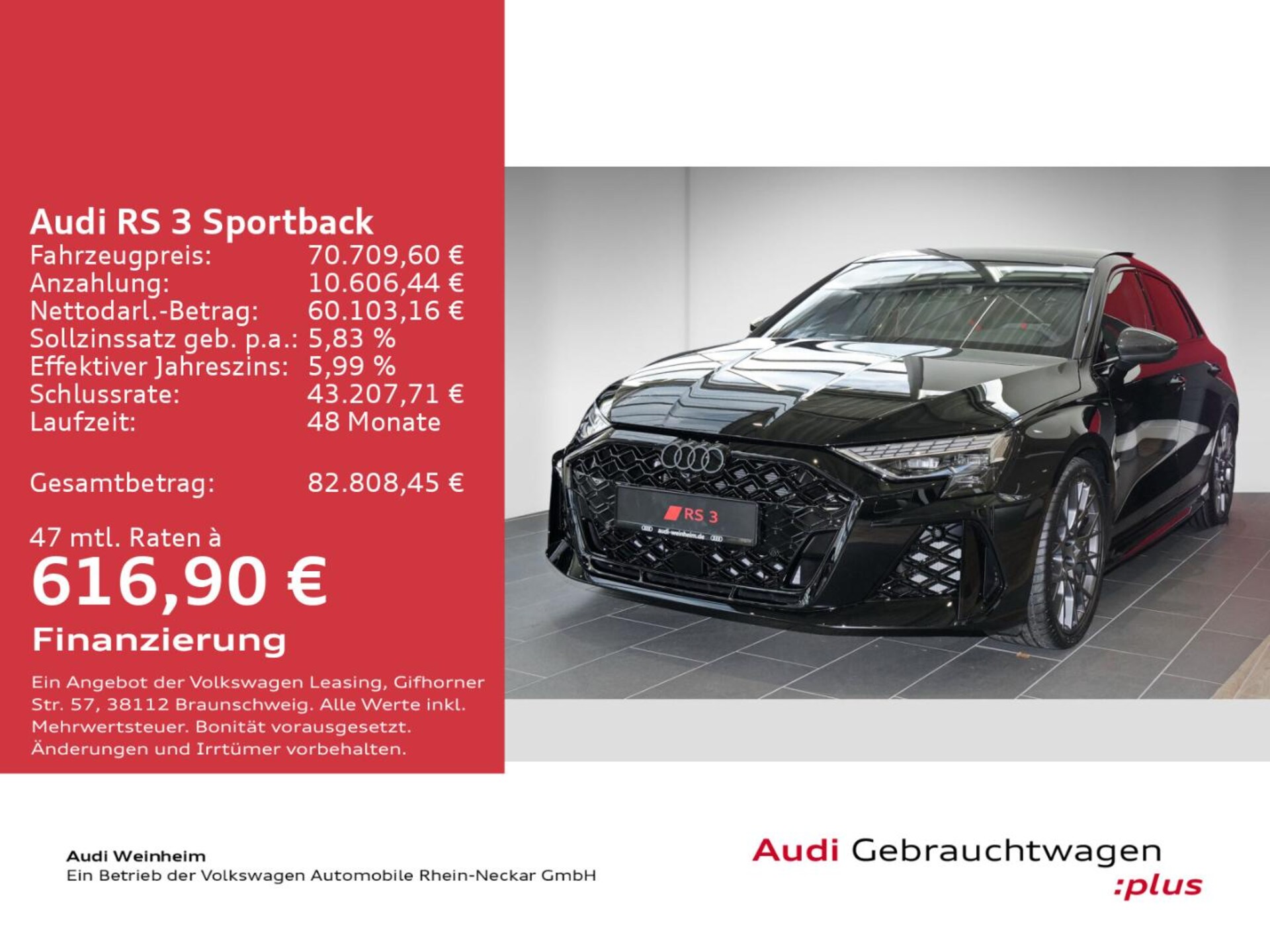 Audi RS 3 Sportback