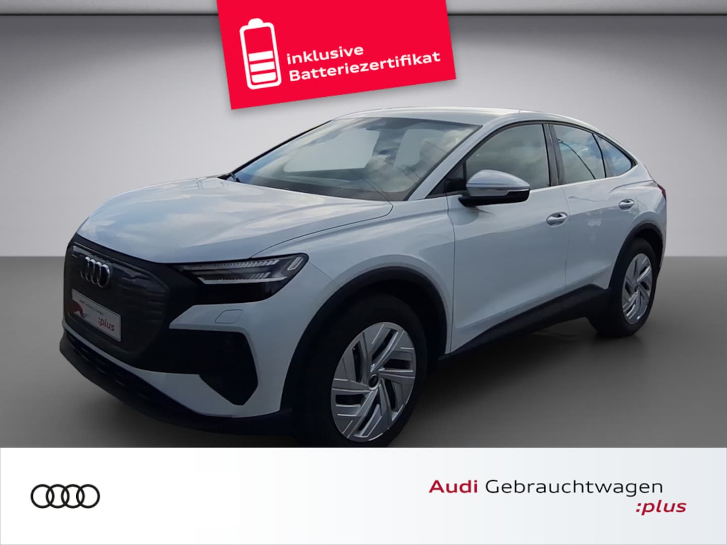 Bild über Audi Q4 Sportback e-tron 45 e-tron quattro - für weitere Informationen kontaktieren Sie den Audi Partner