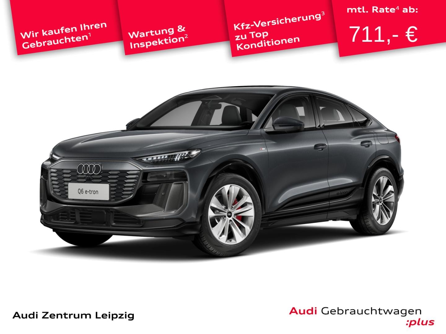 Bild über Audi Q6 Sportback e-tron e-tron quattro - für weitere Informationen kontaktieren Sie den Audi Partner