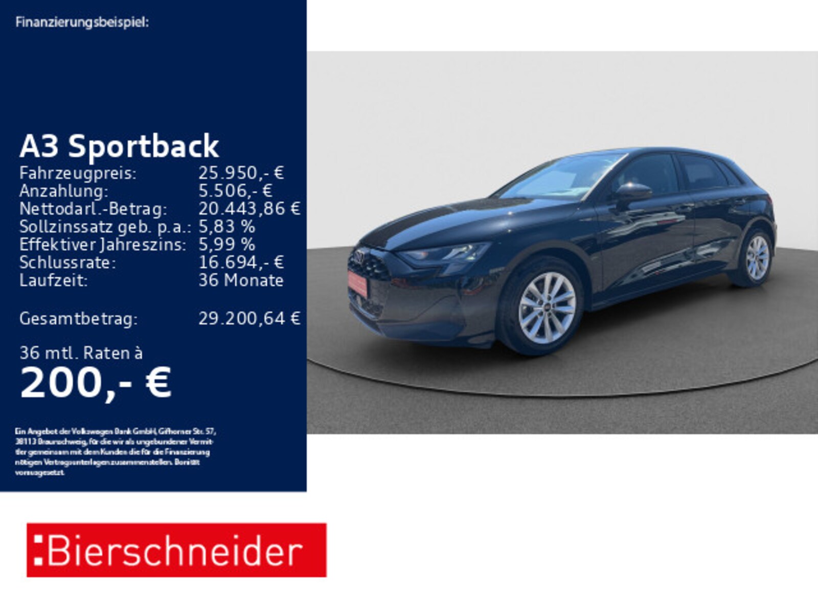 Audi A3 Sportback