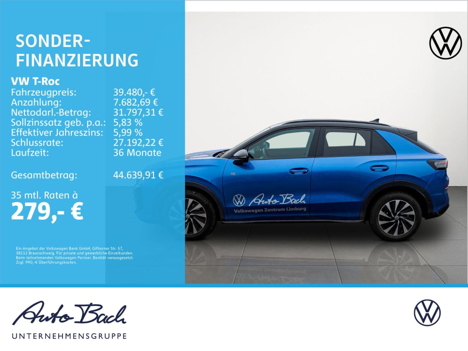 Volkswagen T-Roc R-Line