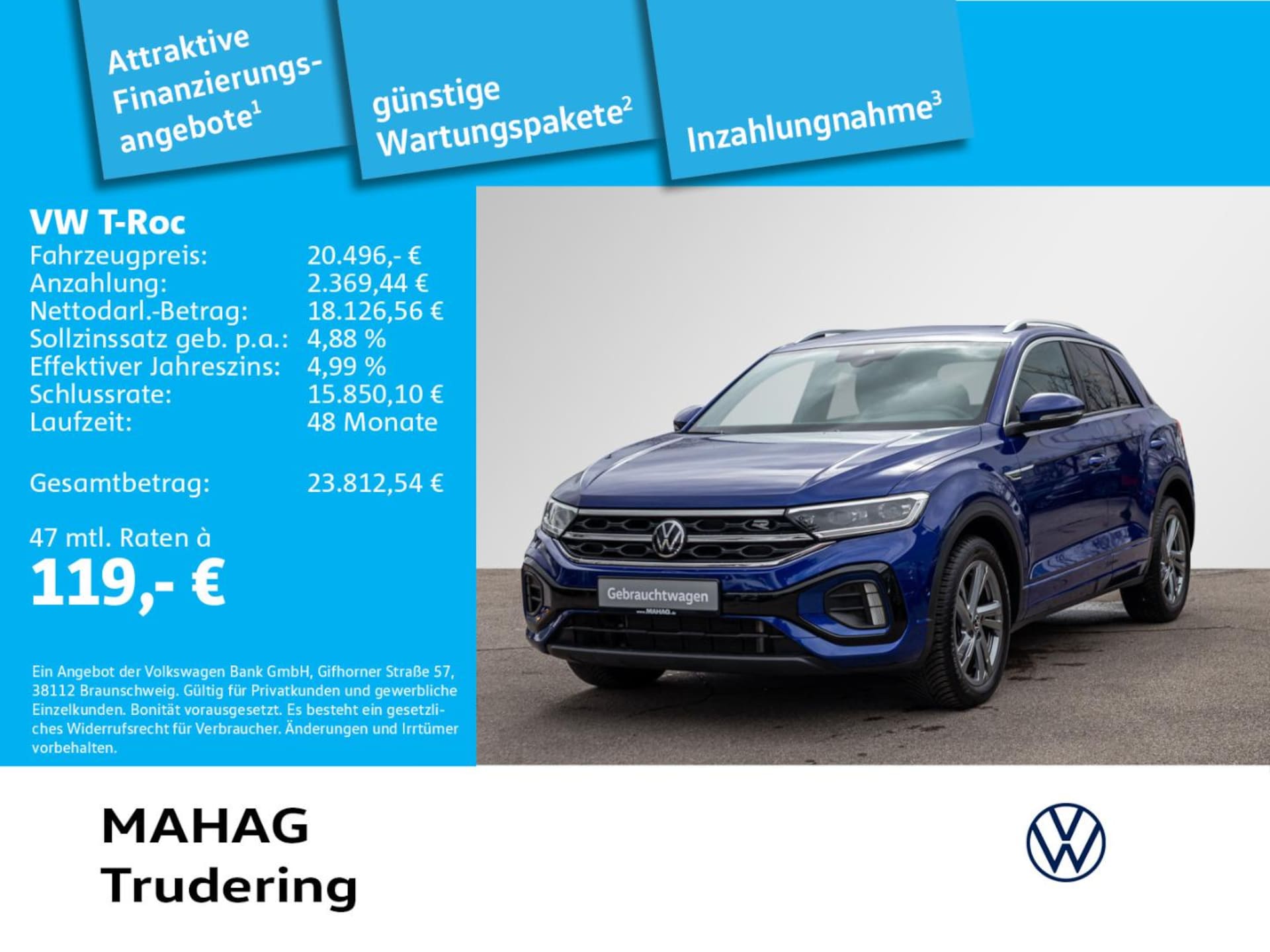 Volkswagen T-Roc R-Line