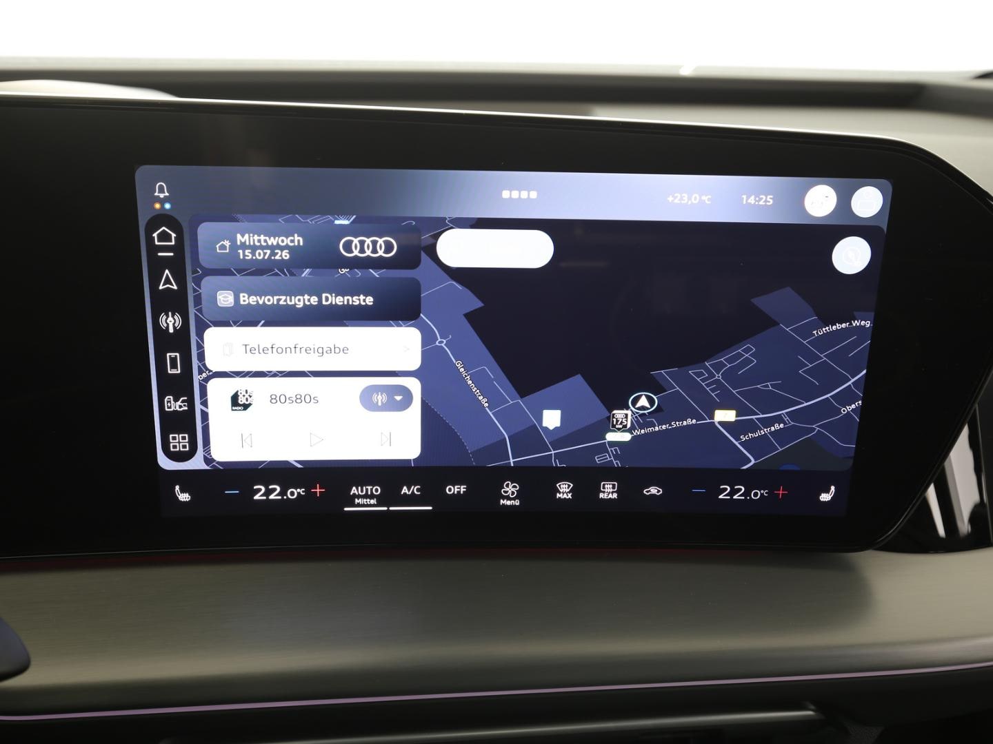 Bild über Audi Q4 Sportback e-tron e-tron quattro 220 kW - für weitere Informationen kontaktieren Sie den Audi Partner