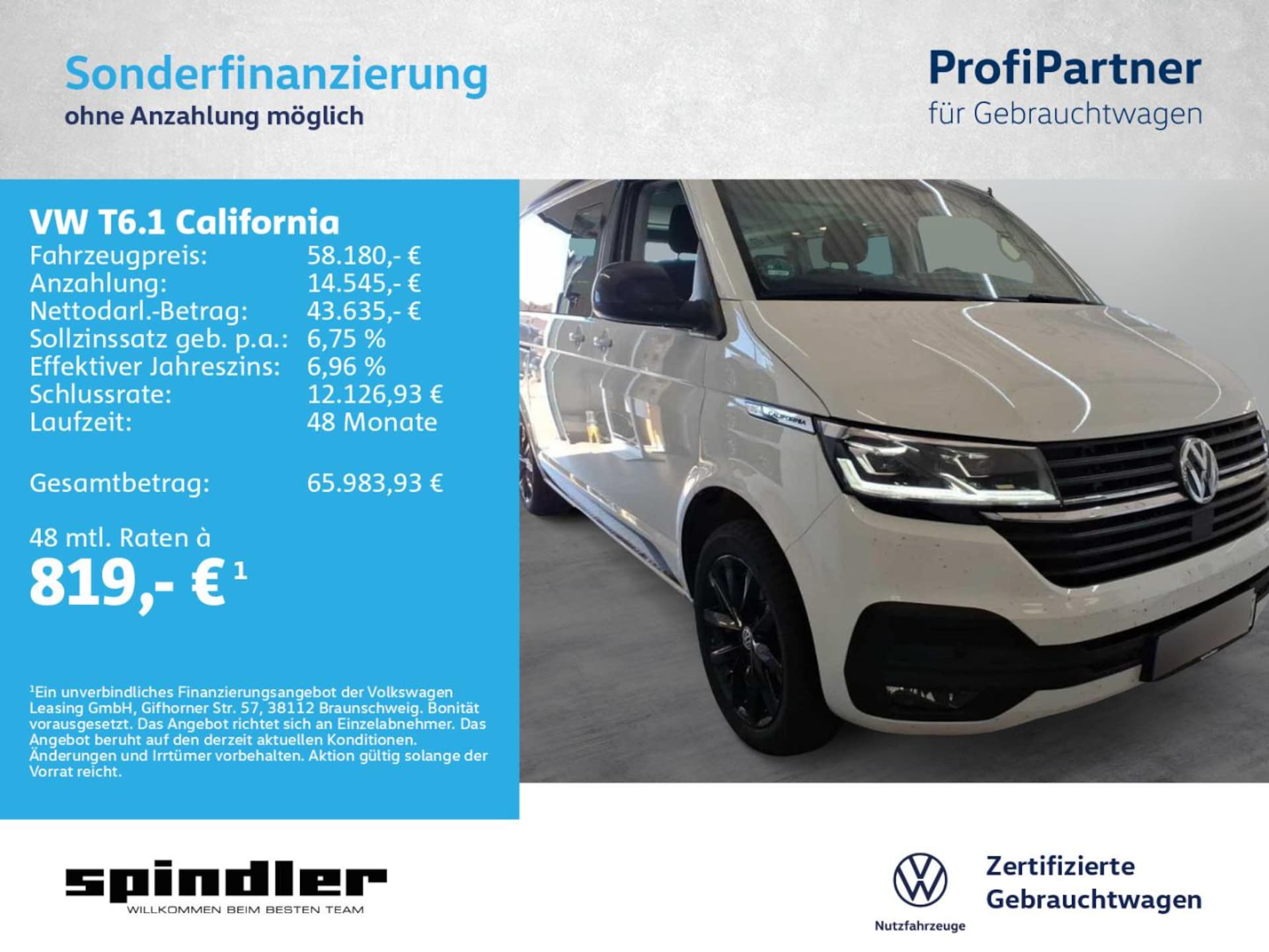Volkswagen T6.1 California Beach