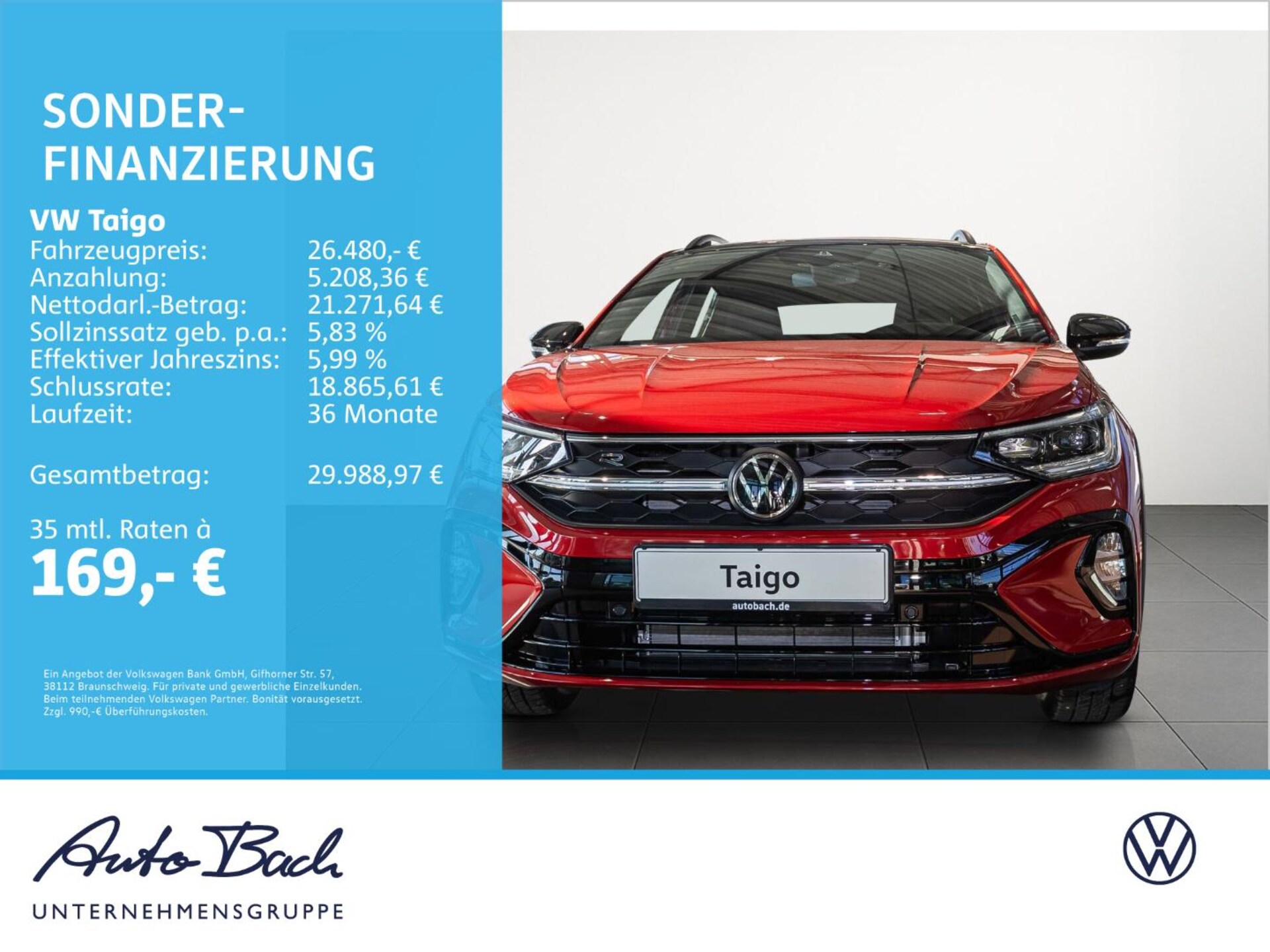 Volkswagen Taigo R-Line
