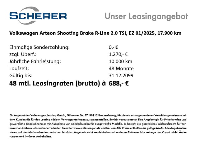 Volkswagen Arteon Shooting Brake