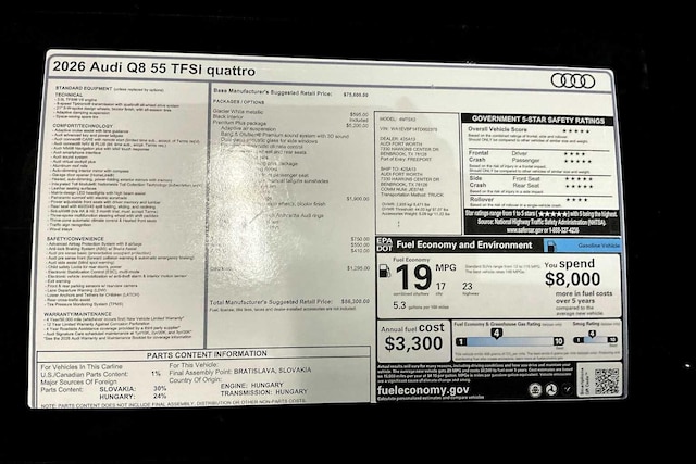 2026 Audi Q8 Premium Plus - Photo 16