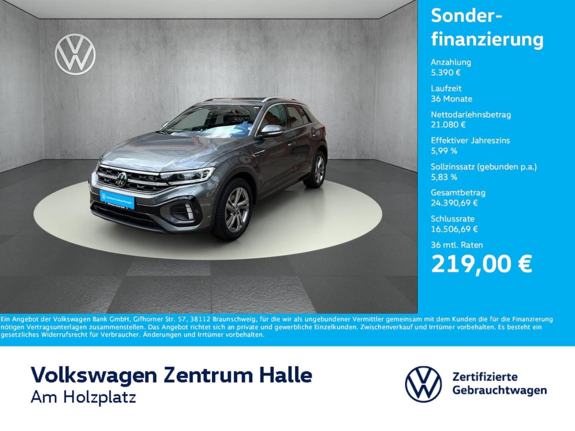 Volkswagen T-Roc R-Line