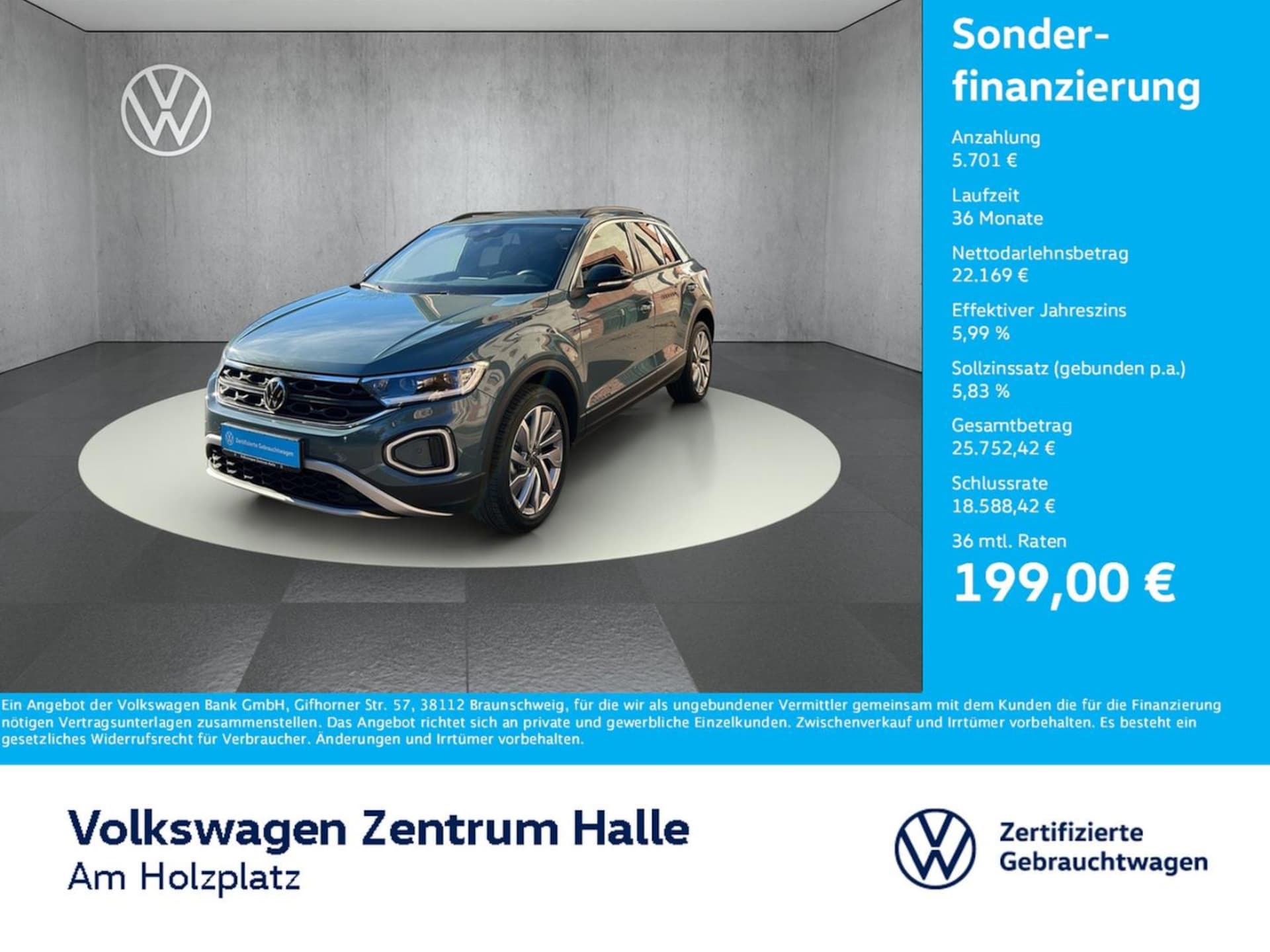 Volkswagen T-Roc Goal