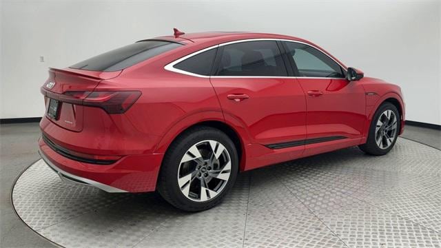 Used 2022 Audi e-tron Sportback Prestige with VIN WA13ABGE0NB037871 for sale in Littleton, CO