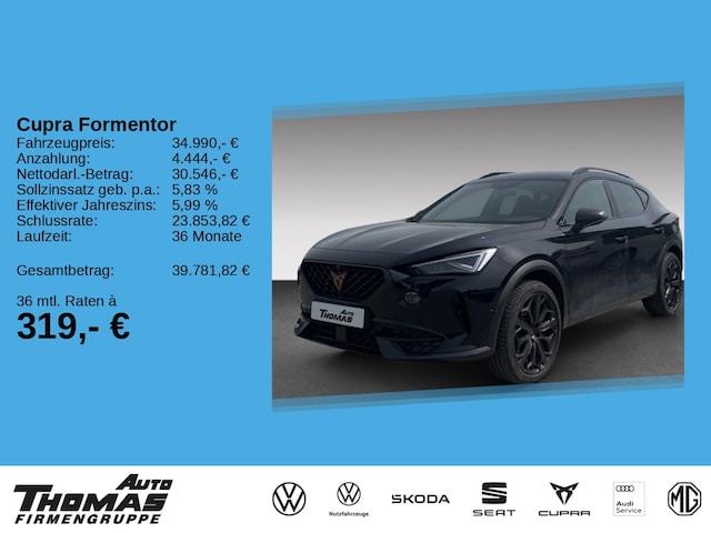 CUPRA Formentor VZ Tribe Edition 2.0 TSI 4DRIVE DSG (BN28443)