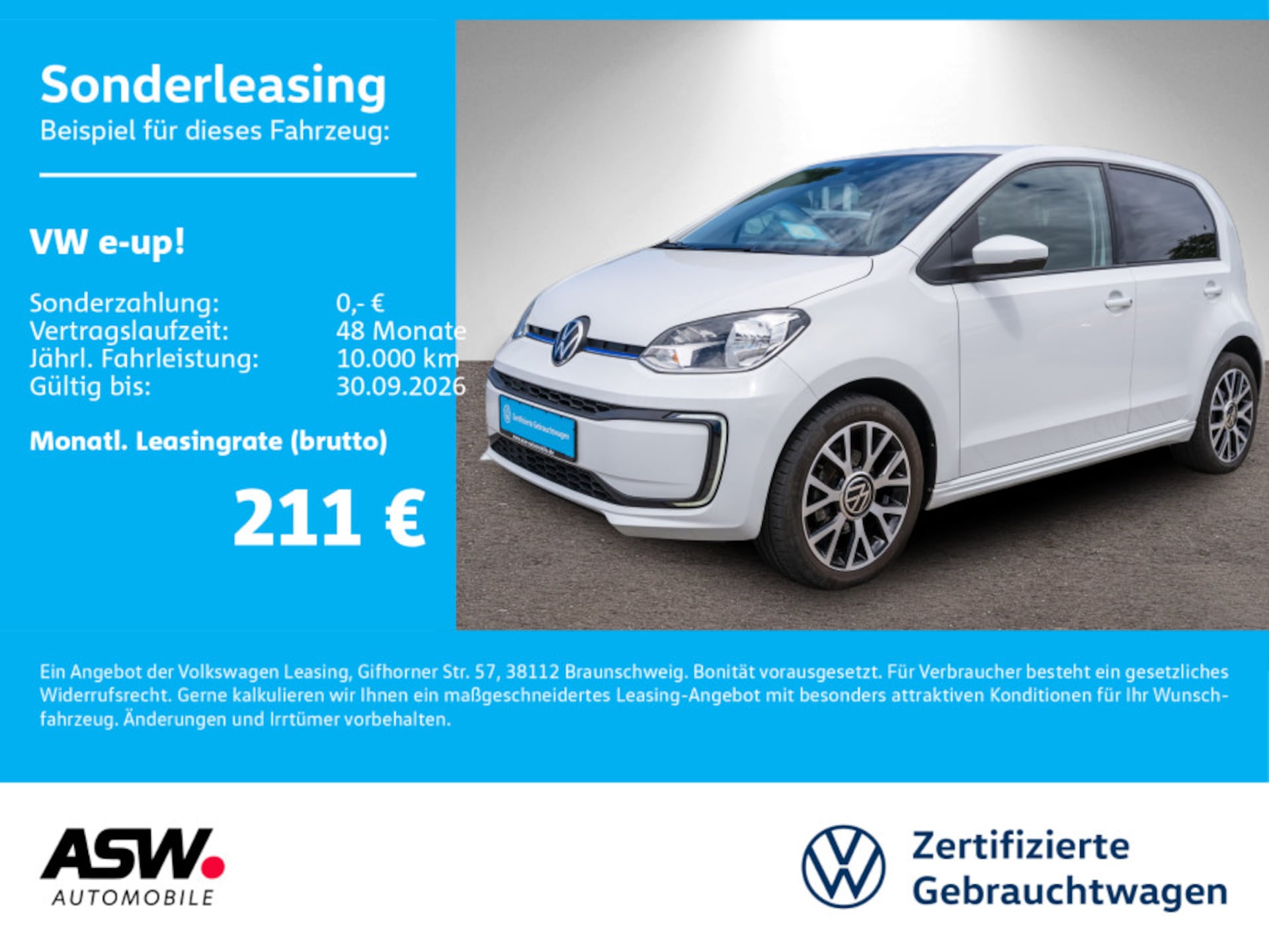 Volkswagen e-up! Edition