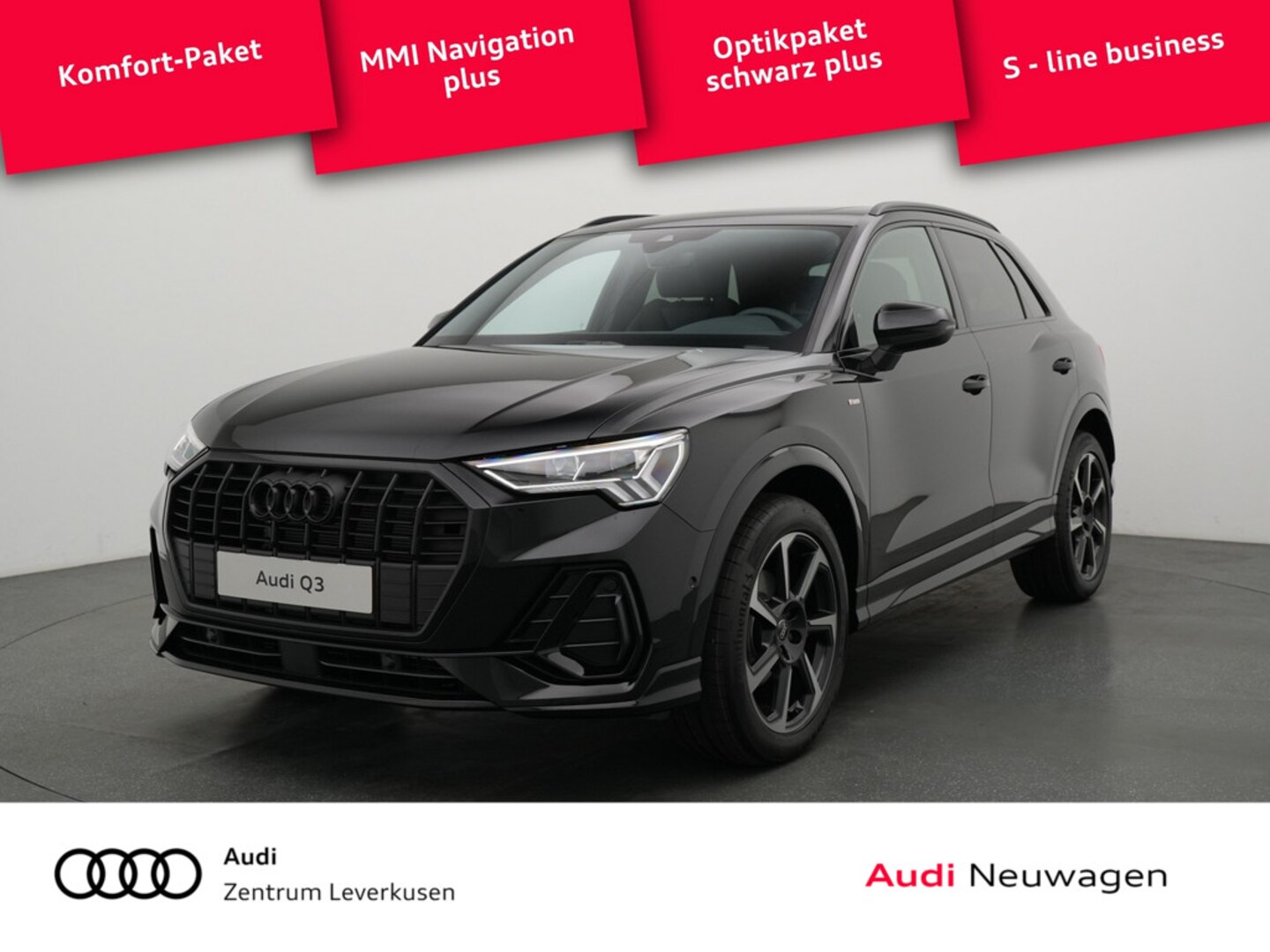 Bild über Audi Q3 TFSI 110 kW S tronic - für weitere Informationen kontaktieren Sie den Audi Partner