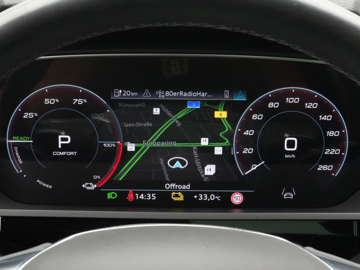 Bild über Audi Q8 e-tron S line 50 e-tron quattro - für weitere Informationen kontaktieren Sie den Audi Partner