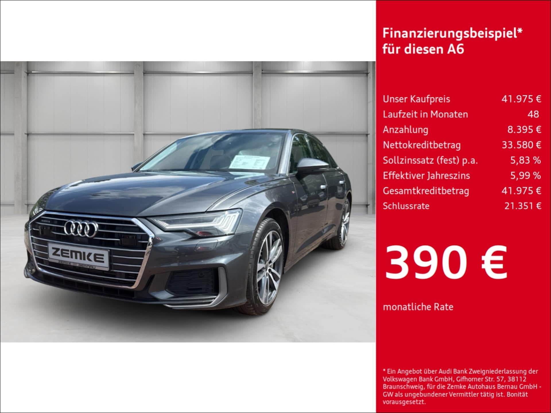 Audi A6 Limousine advanced