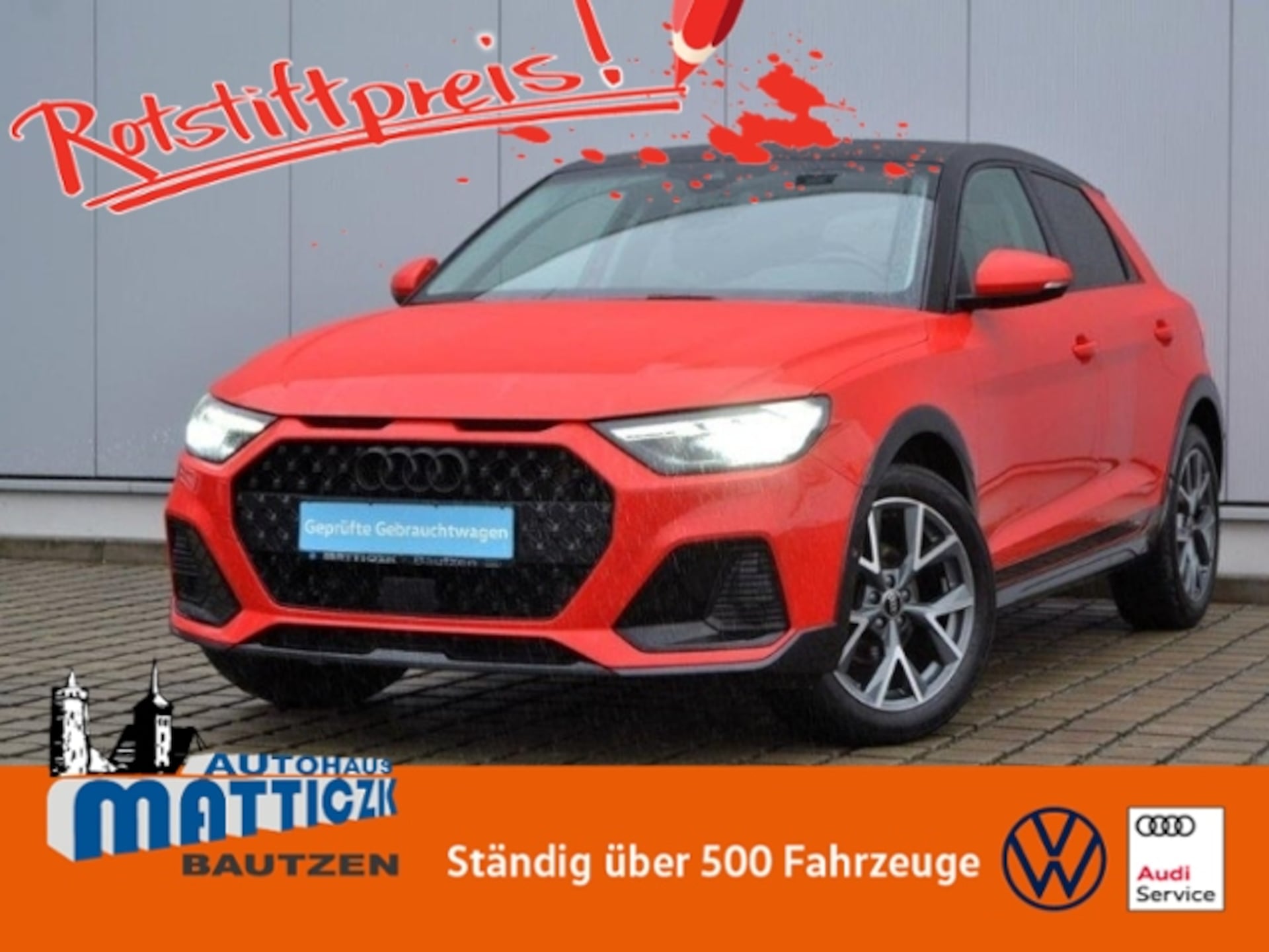 Audi A1 allstreet 2023 — 35 TFSI 110 kW (150 PS) S tronic 35 TFSI S-tronic City Carver OPTIK-SW/17-ZOLL/DYNAMIK-PAKET
