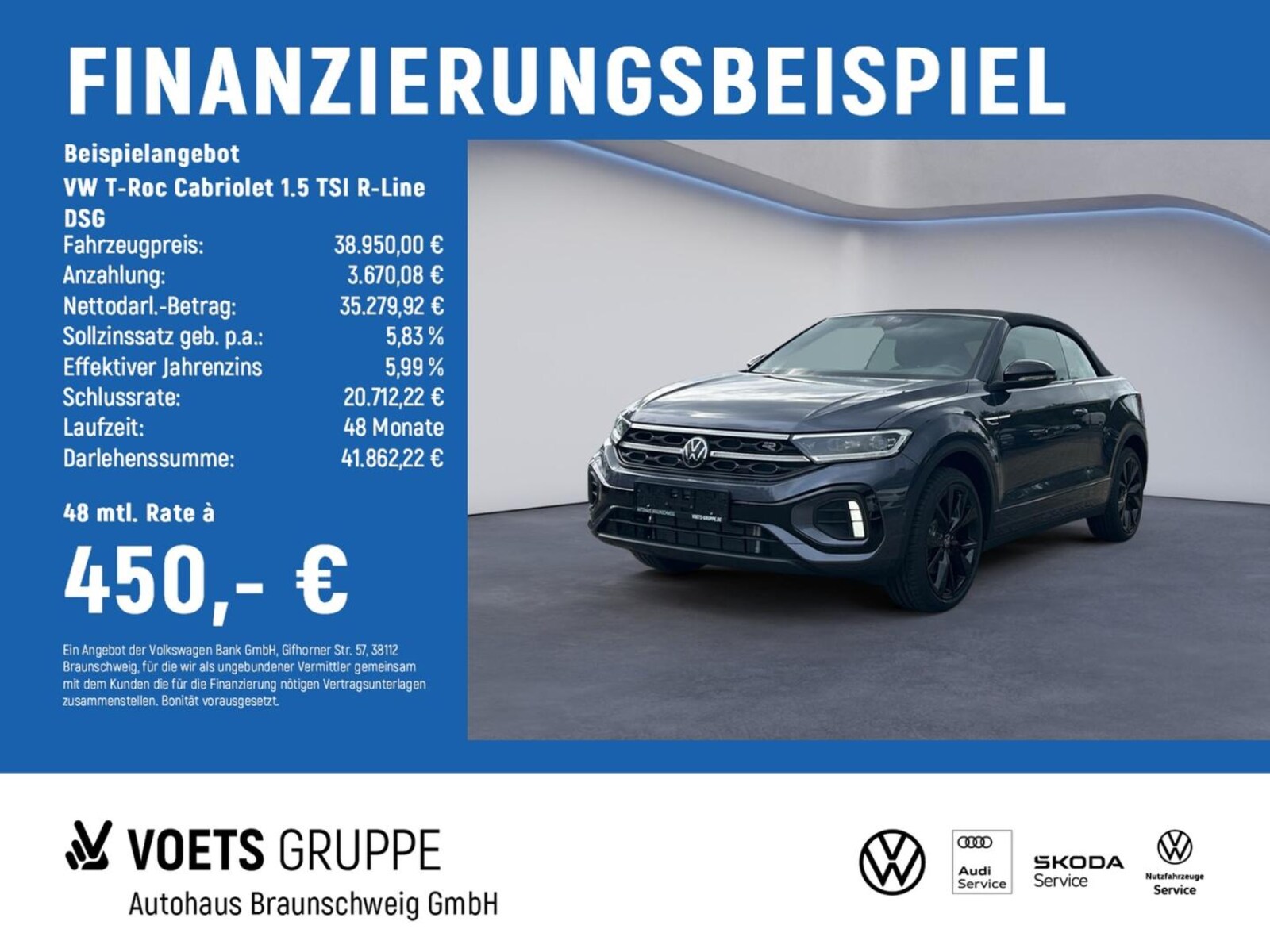 Volkswagen T-Roc Cabriolet