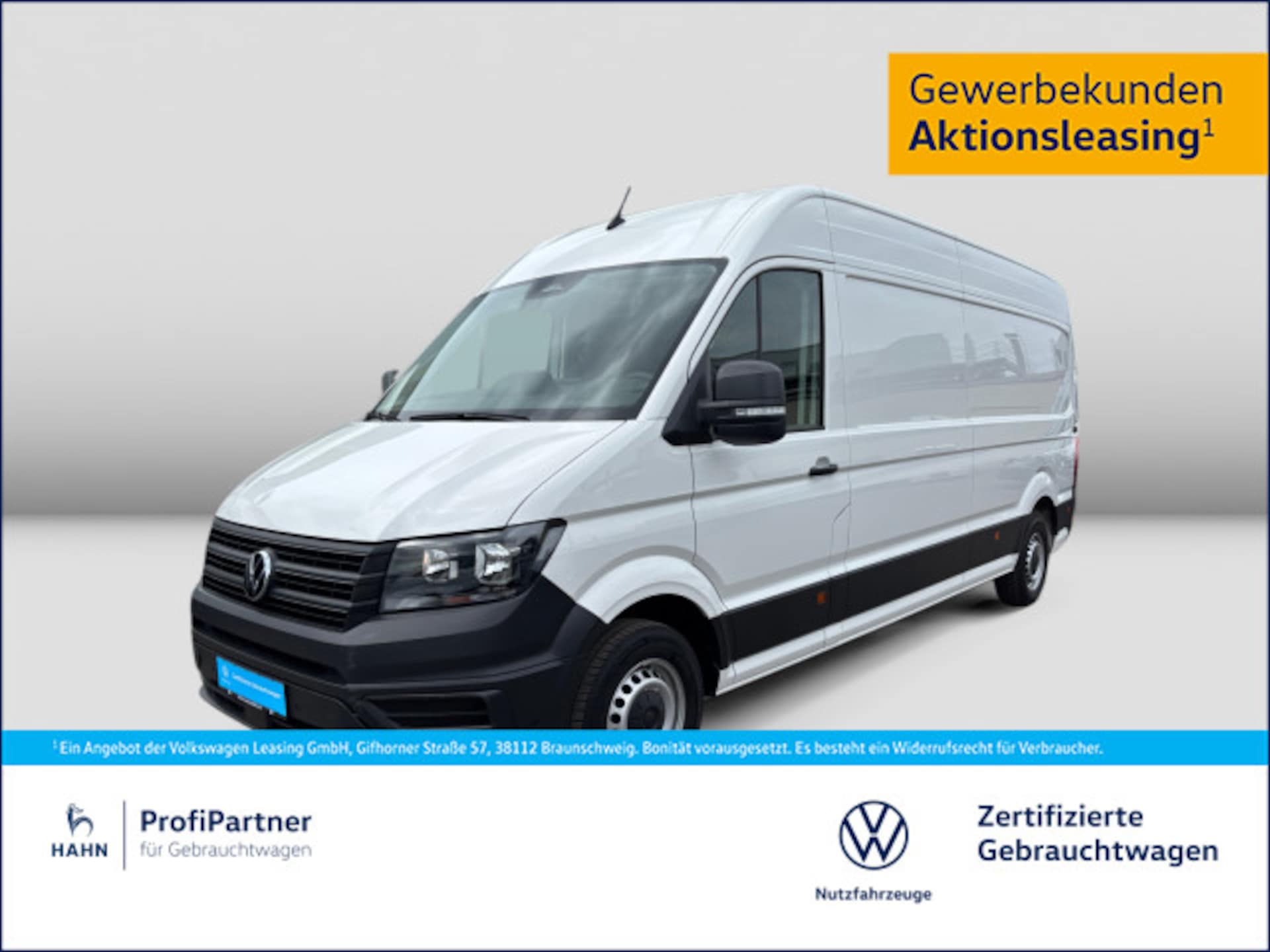 Volkswagen Crafter Kasten langer Radstand