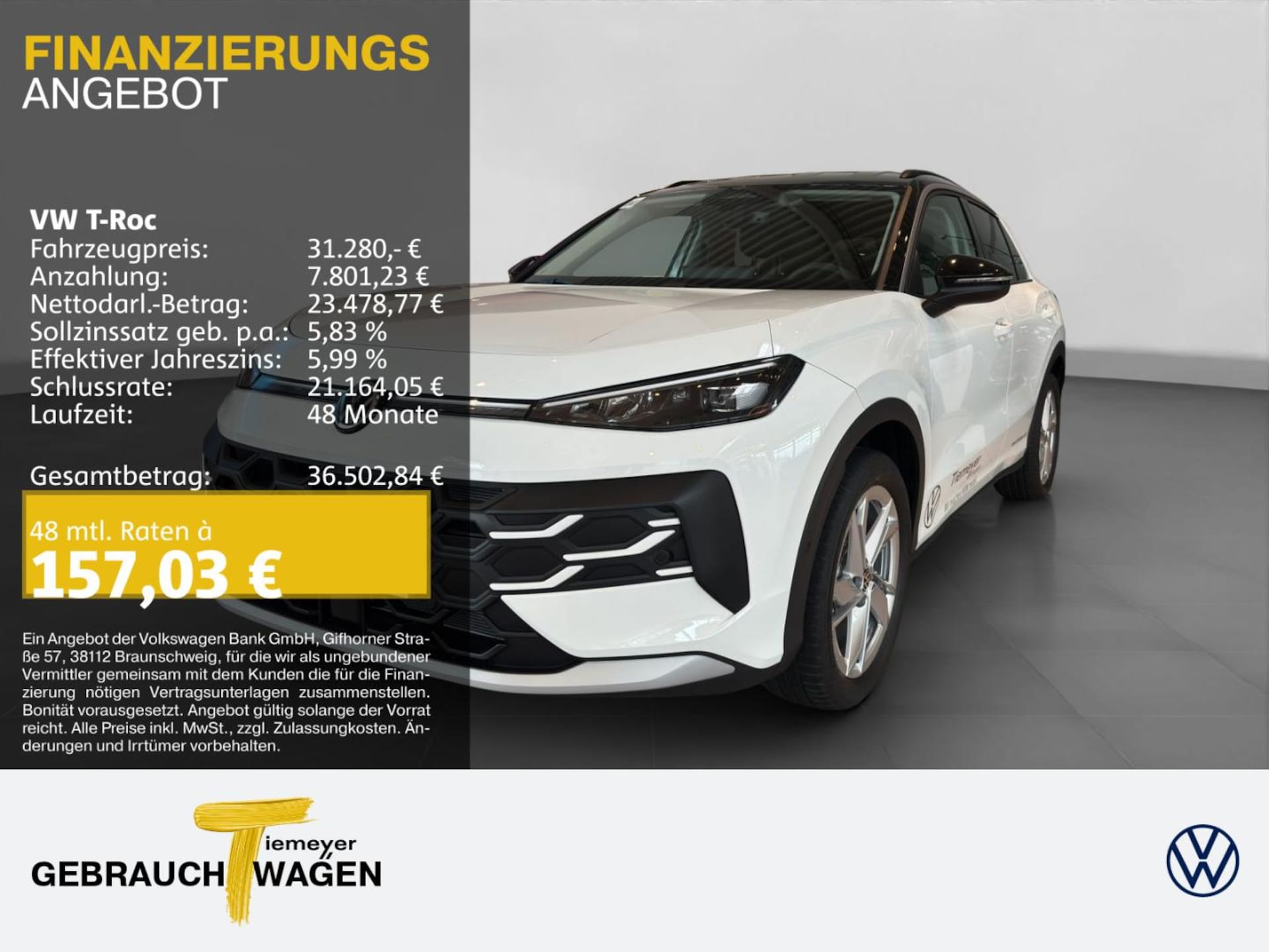 Volkswagen T-Roc Life