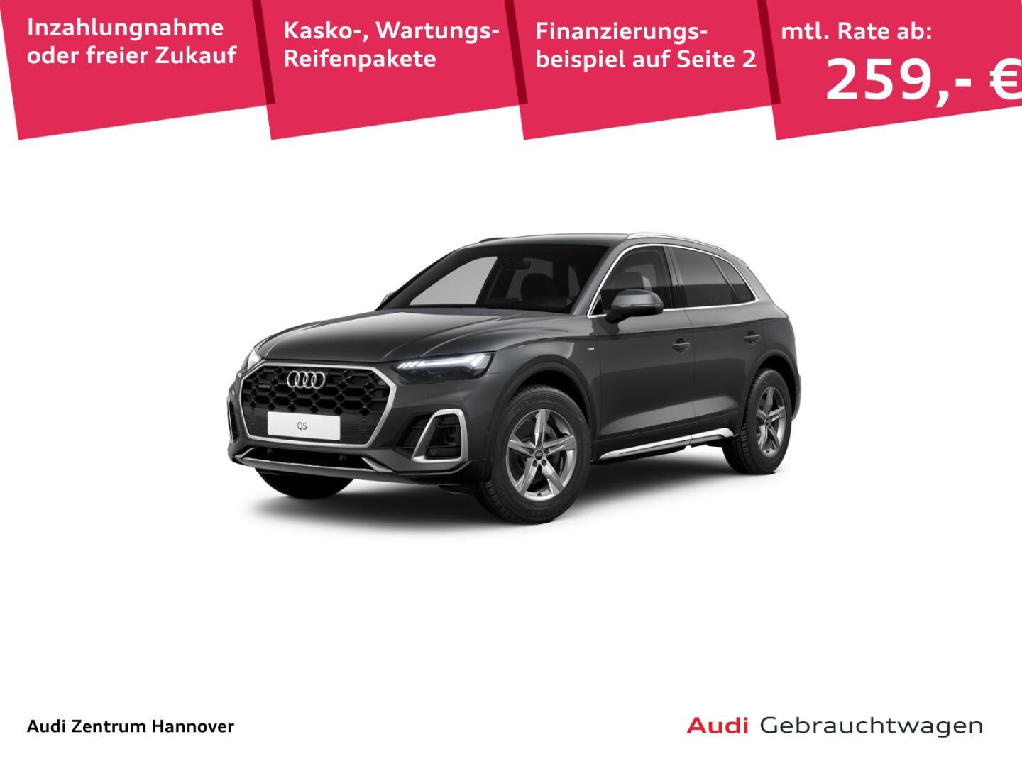 Bild über Audi Q5 40 TDI quattro 150 kW S tronic - für weitere Informationen kontaktieren Sie den Audi Partner