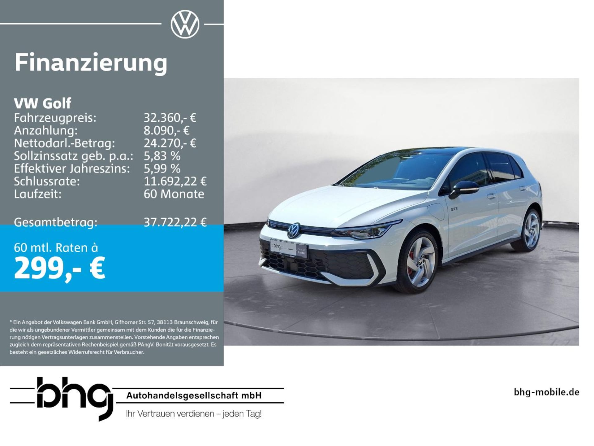 Volkswagen Golf GTE