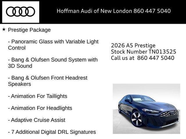 2026 Audi A5 Prestige - Photo 6