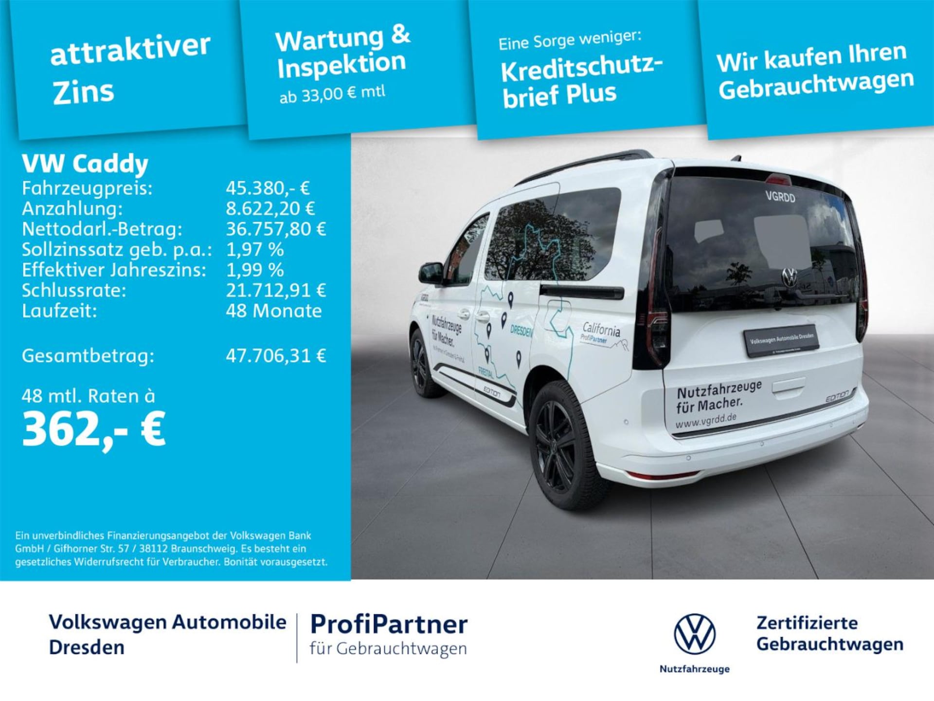 Volkswagen Caddy Life